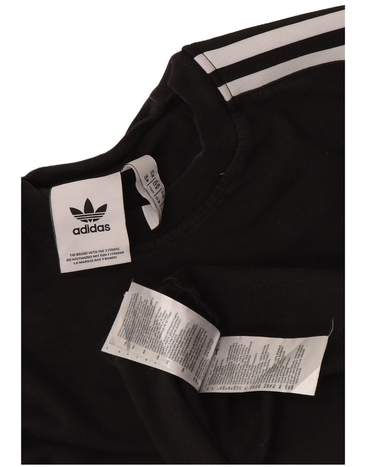 Adidas T-Shirt Homme Haut Noir Moyen Coton