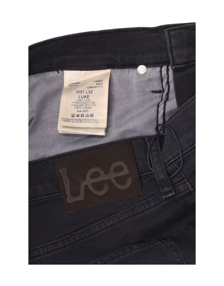 Lee Jean Slim Luke Homme W31 L32 Bleu Marine Coton