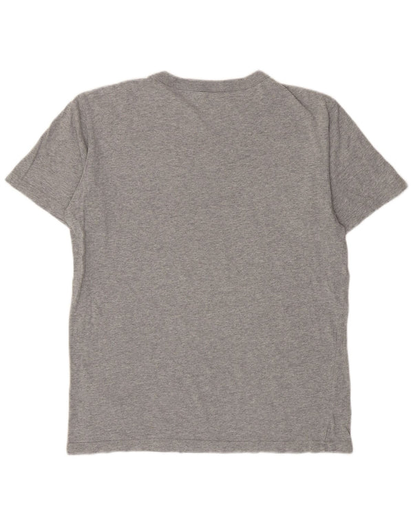 Champion T-Shirt Graphique Homme Grand Gris Moucheté