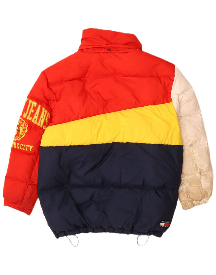 Tommy Hilfiger Veste matelassée graphique pour hommes UK 34 XS Multicolore