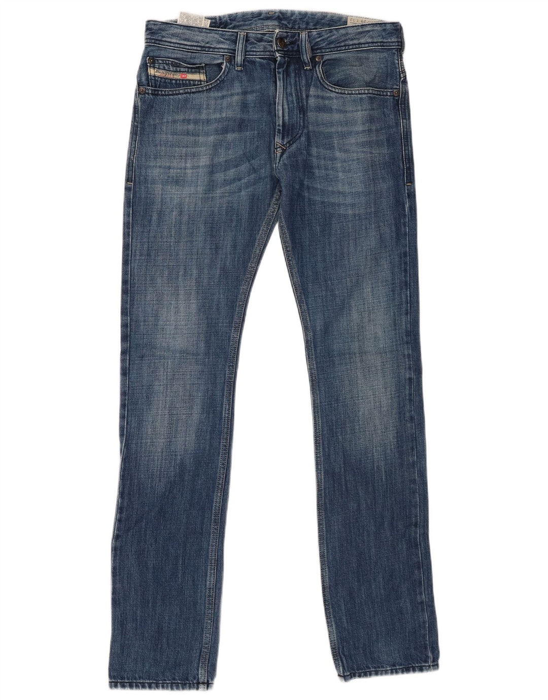 Diesel Jean Slim Thanaz Slim W29 L32 Homme Bleu Coton