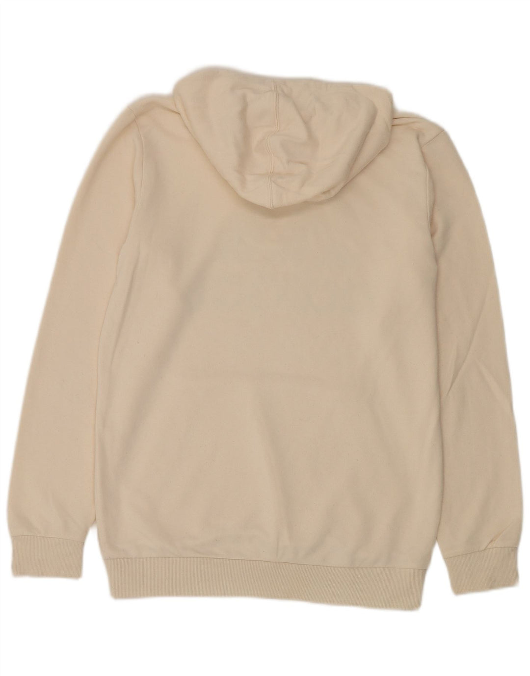Adidas Pull à capuche graphique pour homme en coton blanc cassé moyen
