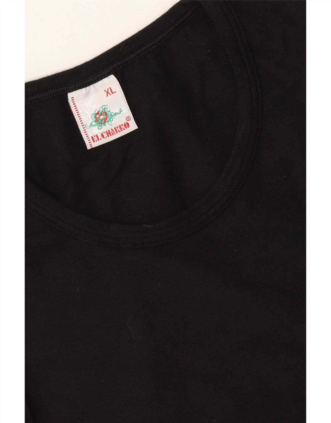 El Charro T-Shirt Homme Haut XL Noir