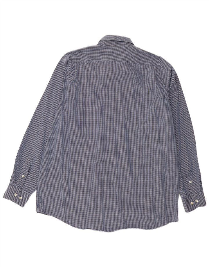 Lacoste Chemise Homme Taille 41 Grand Coton Vichy Bleu