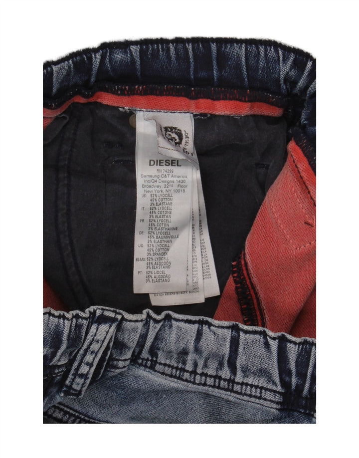 DIESEL Jean Capri Garçon 15-16 ans W32 L23 Bleu Lyocell