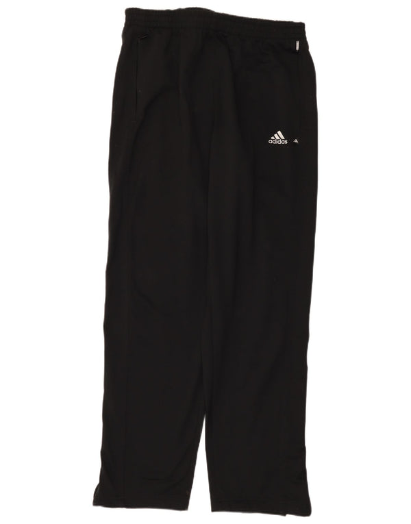 Adidas Pantalon de survêtement pour homme UK 42/44 Large Noir Polyester