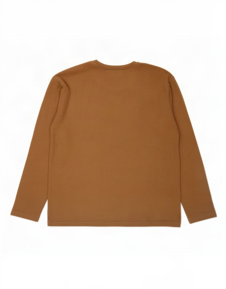 Zara Homme Top Manches Longues Large Beige Colourblock
