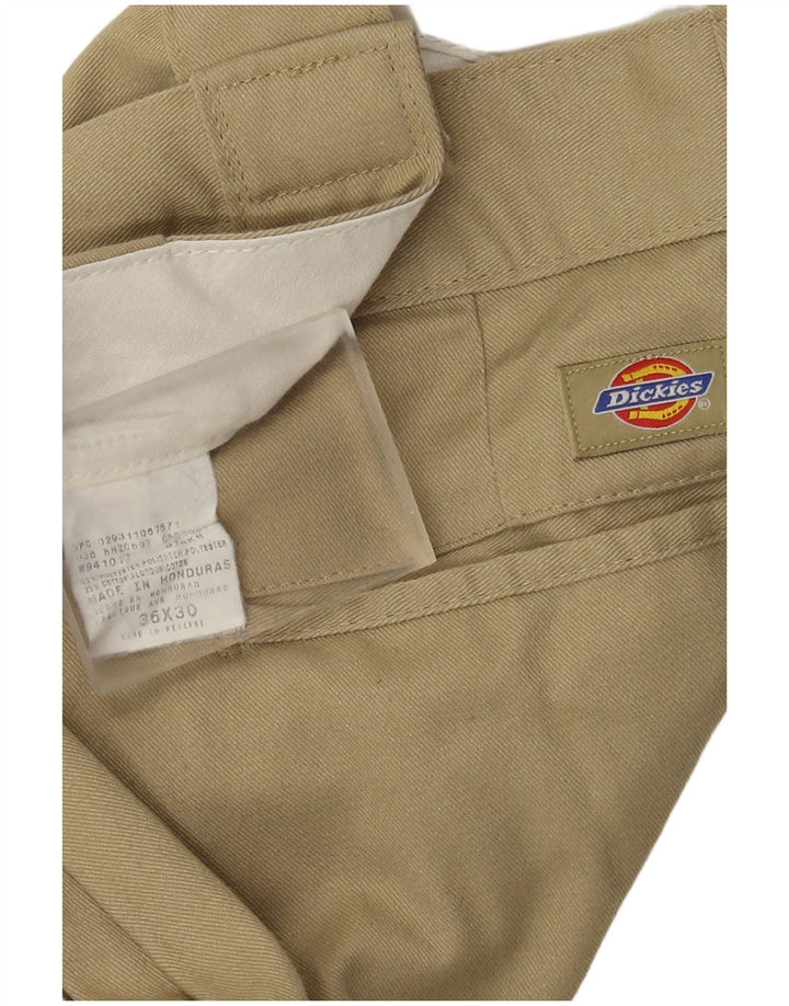Dickies Pantalon Chino Droit Homme W36 L30 Beige Polyester