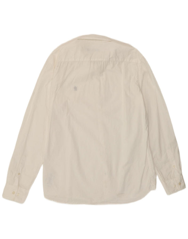 French Connection Chemise Homme Large Blanc Coton