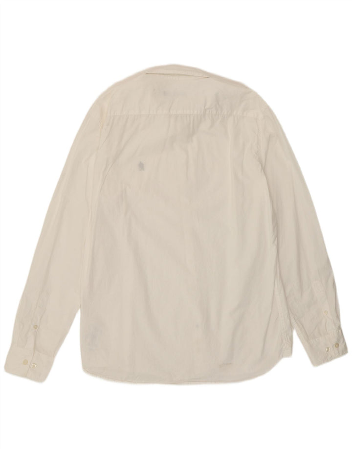 French Connection Chemise Homme Large Blanc Coton