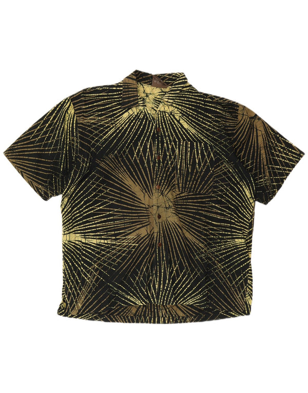 Caribelle Batik Chemise à motif abstrait pour homme Large Multicolore