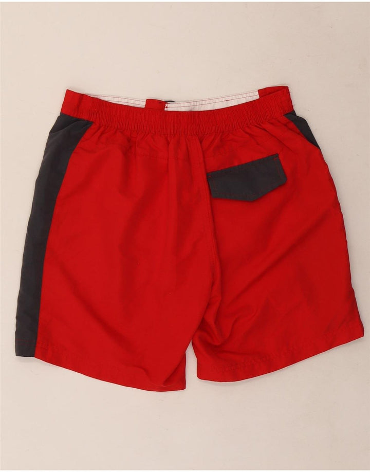 Kappa Short de Bain Graphique Homme Large Rouge Colourblock
