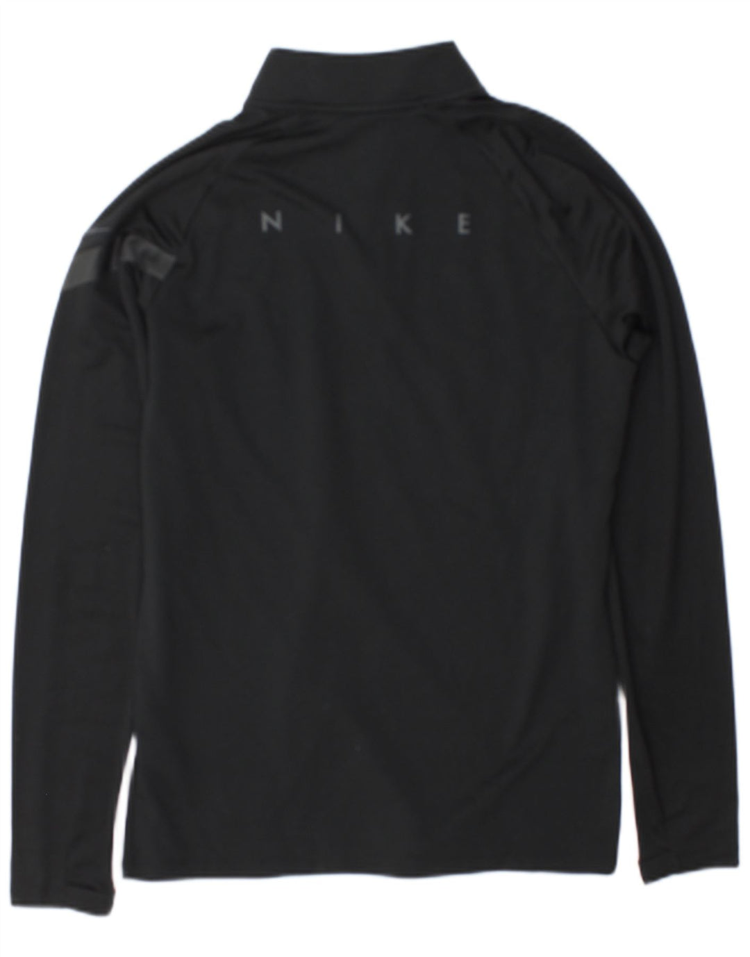 Nike Haut de survêtement Dri Fit Graphic pour homme avec col zippé Noir Taille S