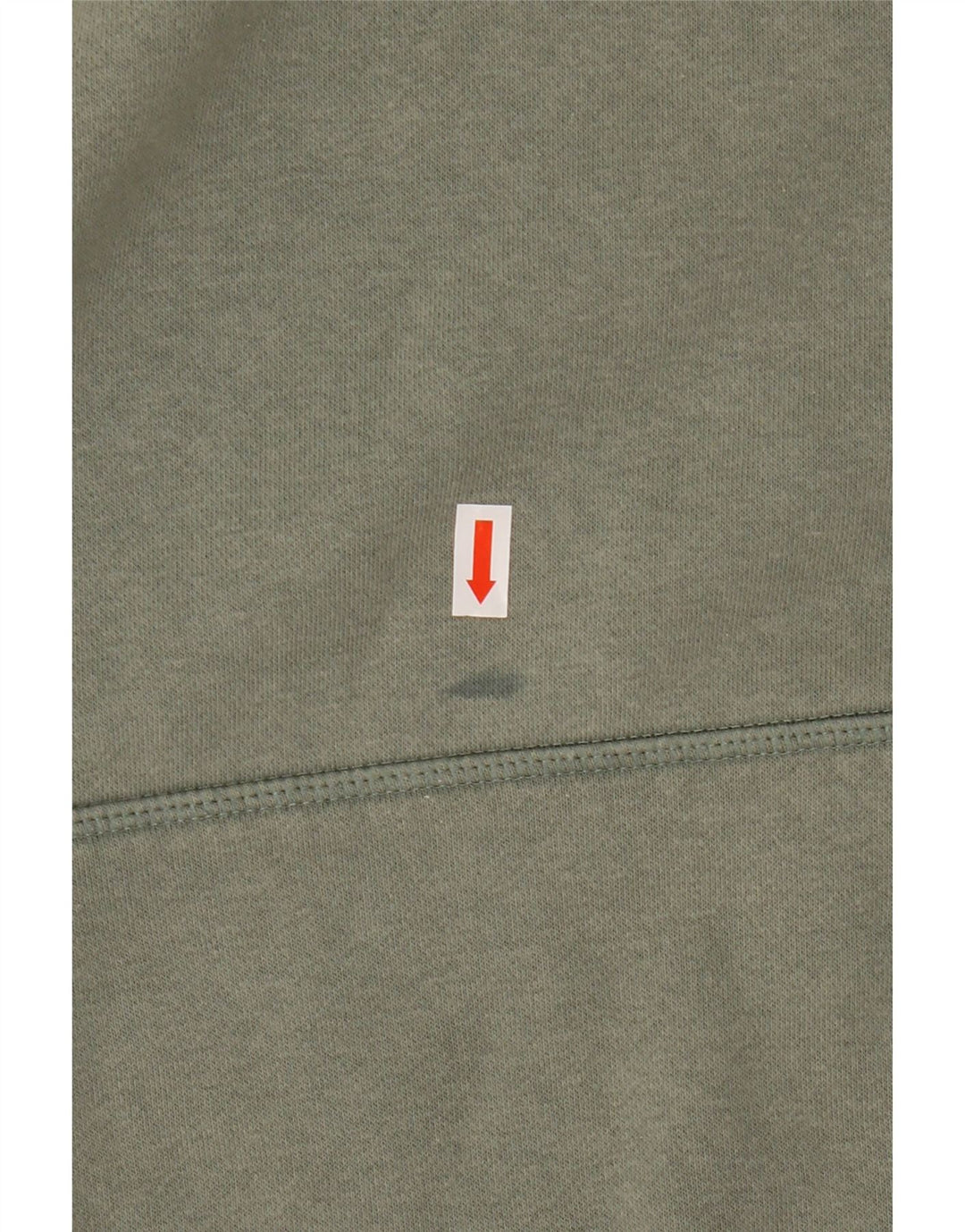 HURLEY Pull à capuche graphique pour femme UK 14 Coton vert moyen