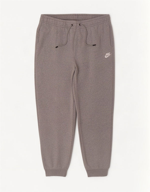 Nike Pantalon de survêtement pour homme Taille L Gris moucheté