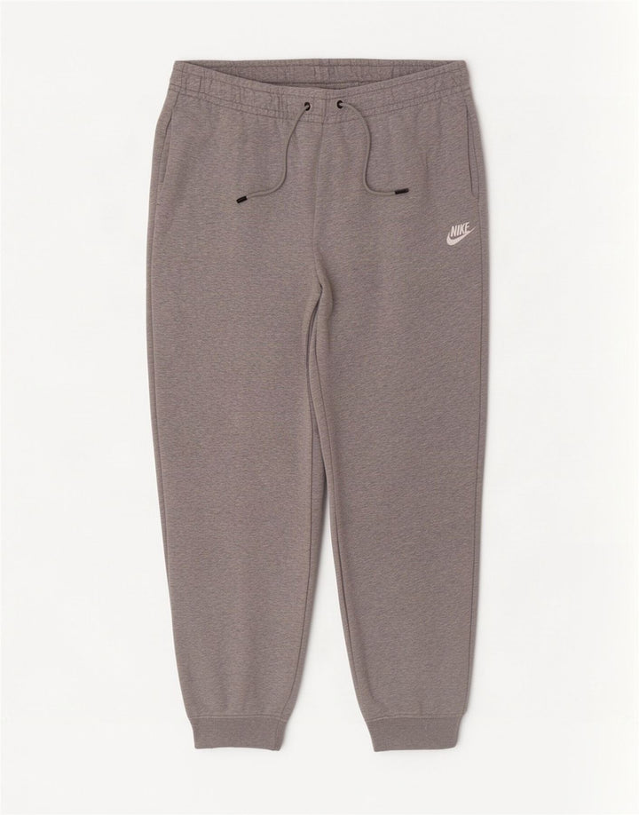Nike Pantalon de survêtement pour homme Taille L Gris moucheté