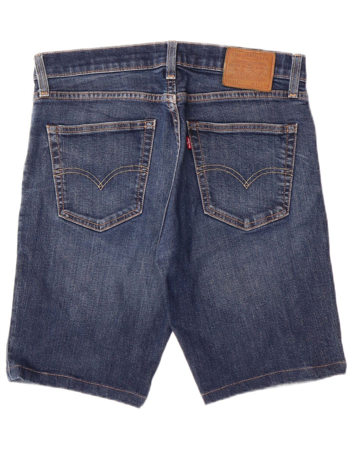 Levi's Short en Jean 511 Slim Fit W32 Homme Bleu Moyen Coton