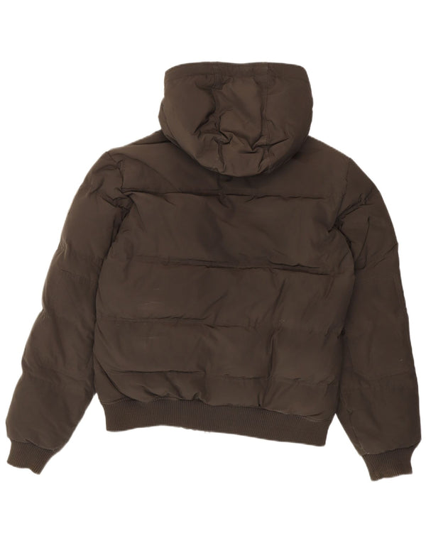 Bomboogie Veste matelassée à capuche pour homme UK 42 XL Gris Polyester