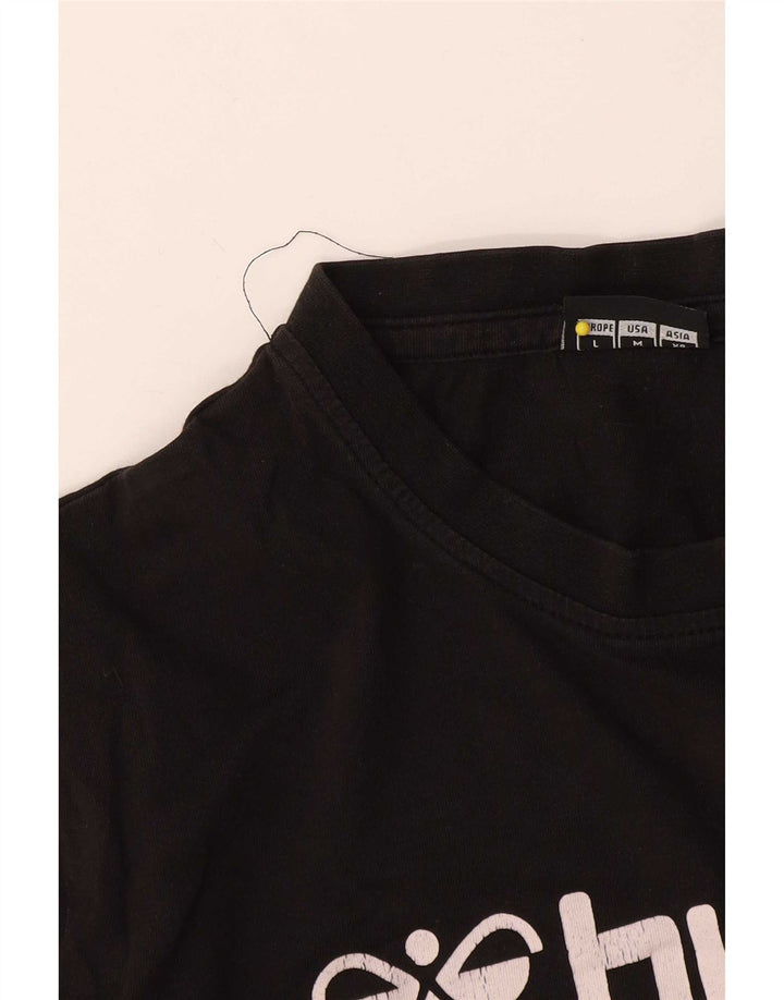 Hummel T-Shirt Graphique Homme Grand Noir