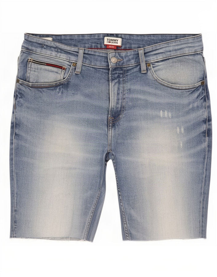 Tommy Hilfiger Short Thavar Slim Denim W33 Homme Bleu Moyen Coton