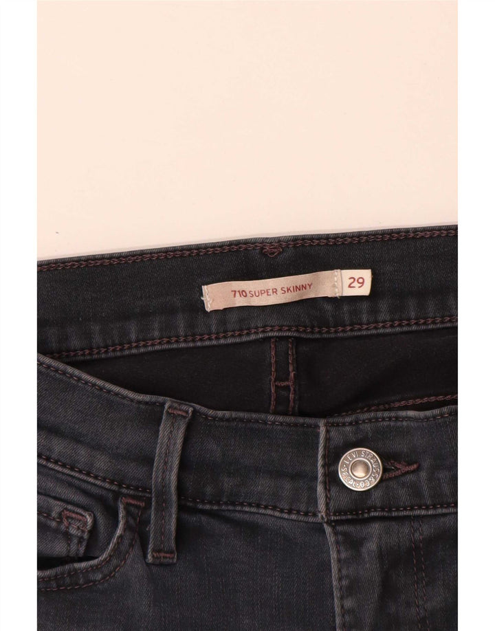 Levi's Jean Super Skinny 710 Femme W29 L31 Gris