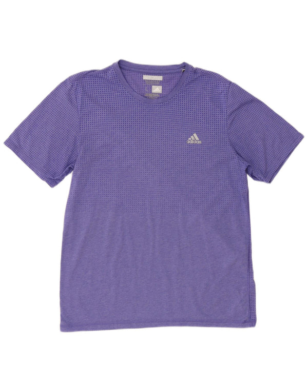 Adidas Hommes Climacool T-Shirt Haut Grand Violet Polyester