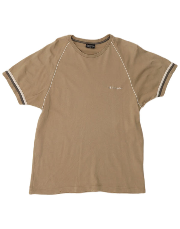 Champion T-Shirt Homme Top XL Coton Beige