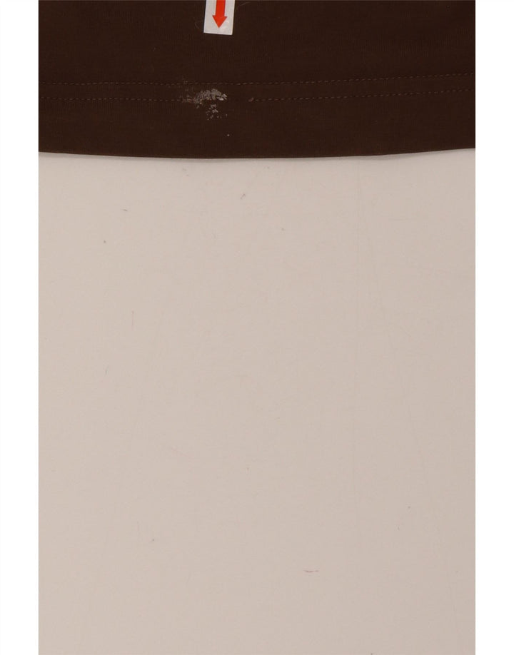 PUMA T-shirt graphique pour hommes, grand, marron