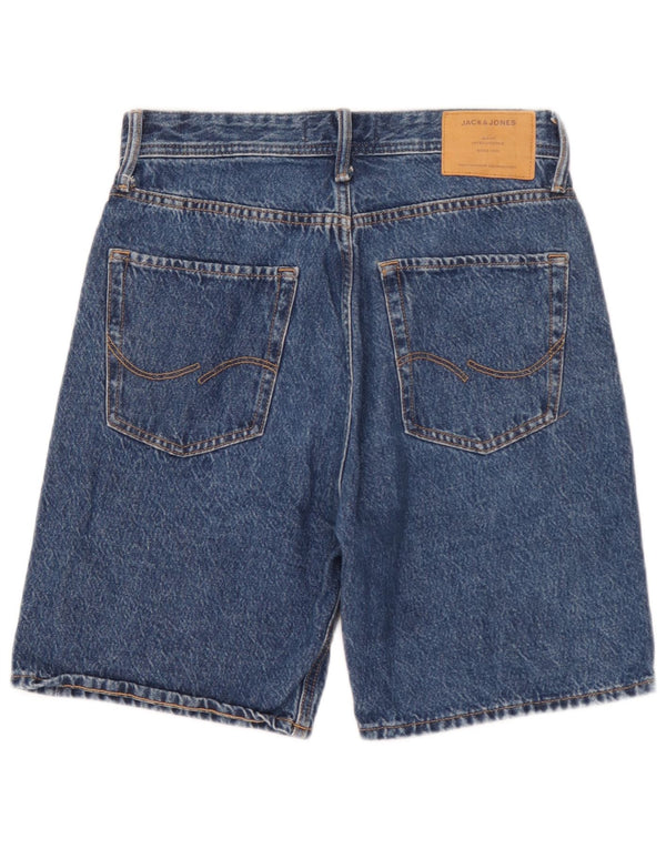 Jack & Jones Short Baggy Denim Homme XS W26 Bleu Coton