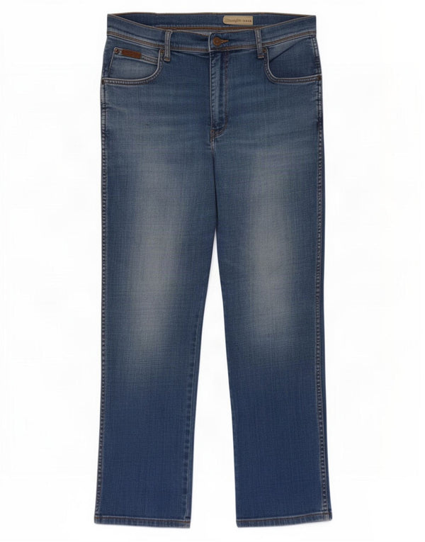 Wrangler Jean Droit Texas Homme W36 L30 Bleu Coton