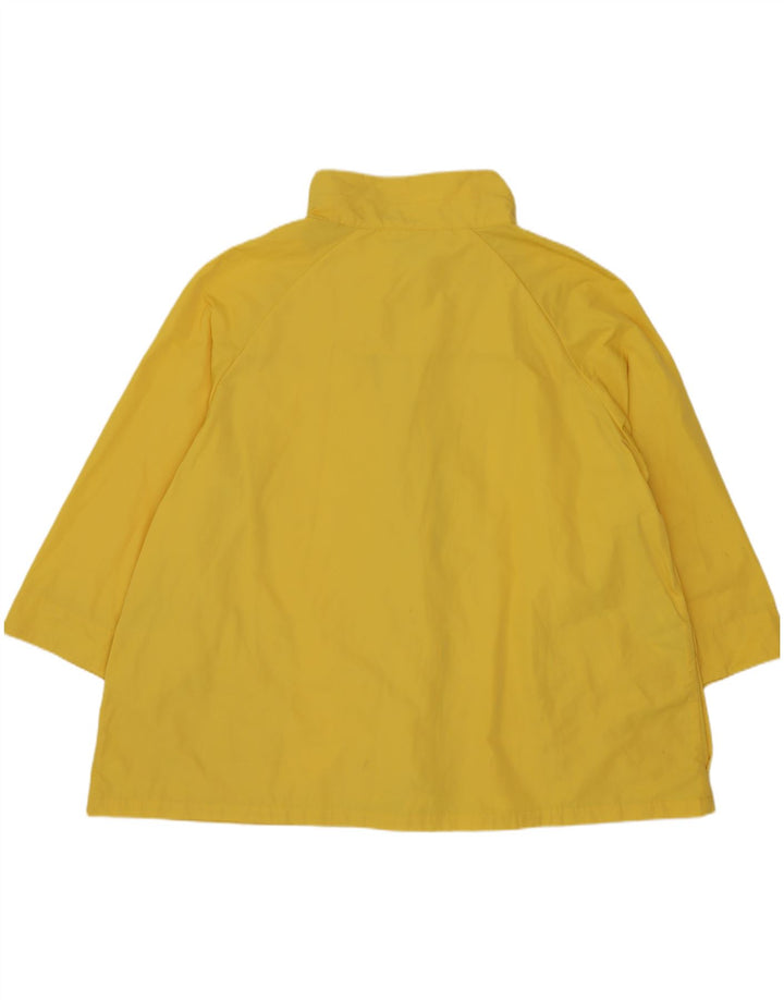 Perte by Krizia Veste de pluie surdimensionnée pour femme UK 18 XL Jaune Polyester