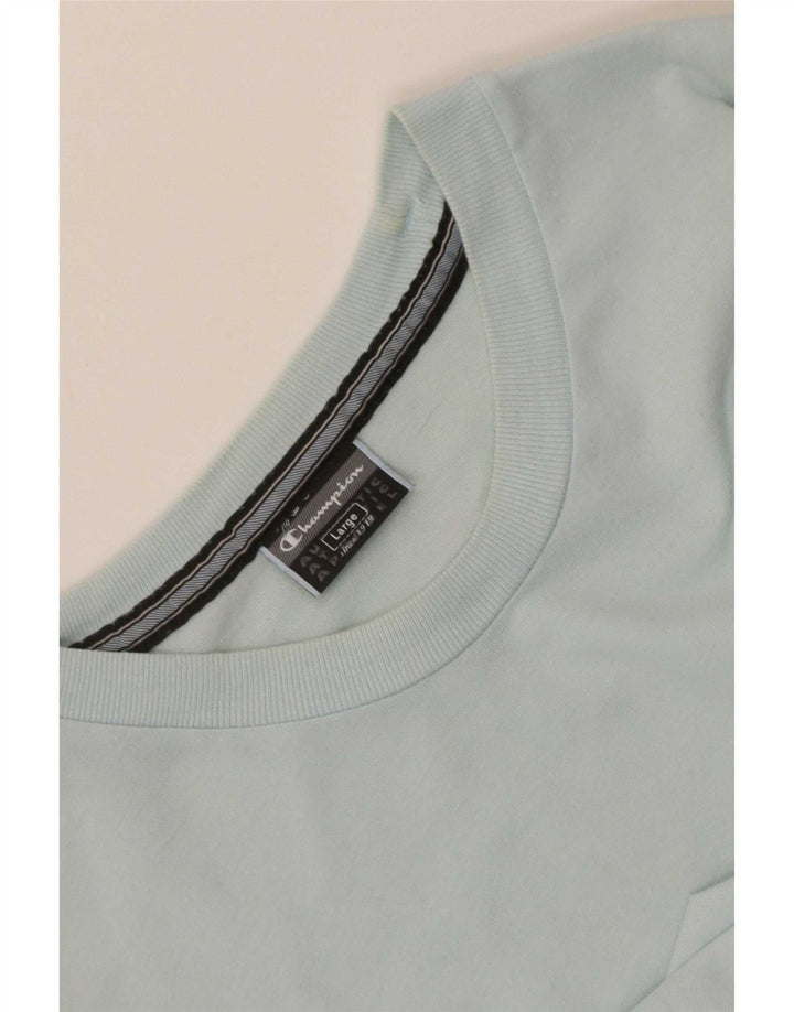 Champion T-Shirt Graphique Homme Grand Bleu