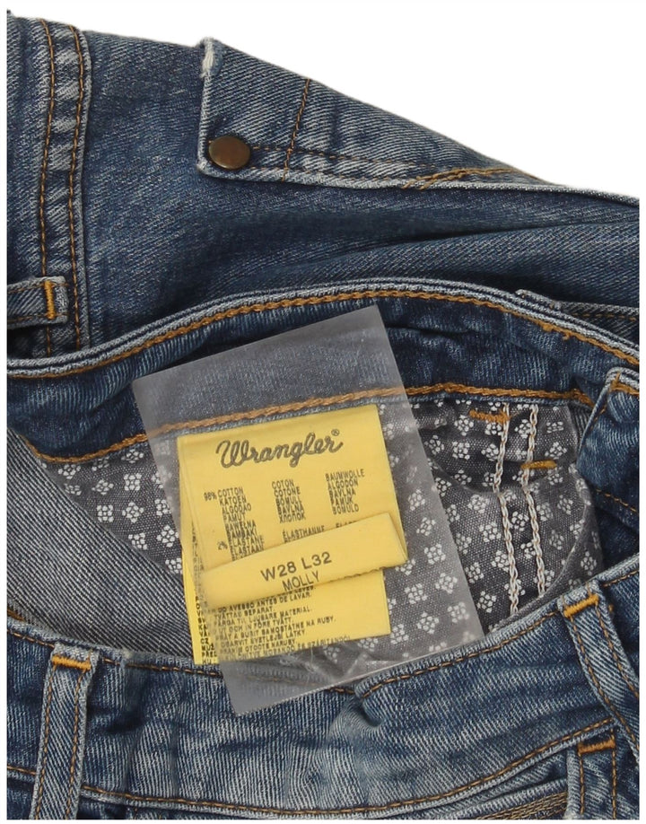 Wrangler Jean Slim Molly Femme W28 L32 Bleu Coton
