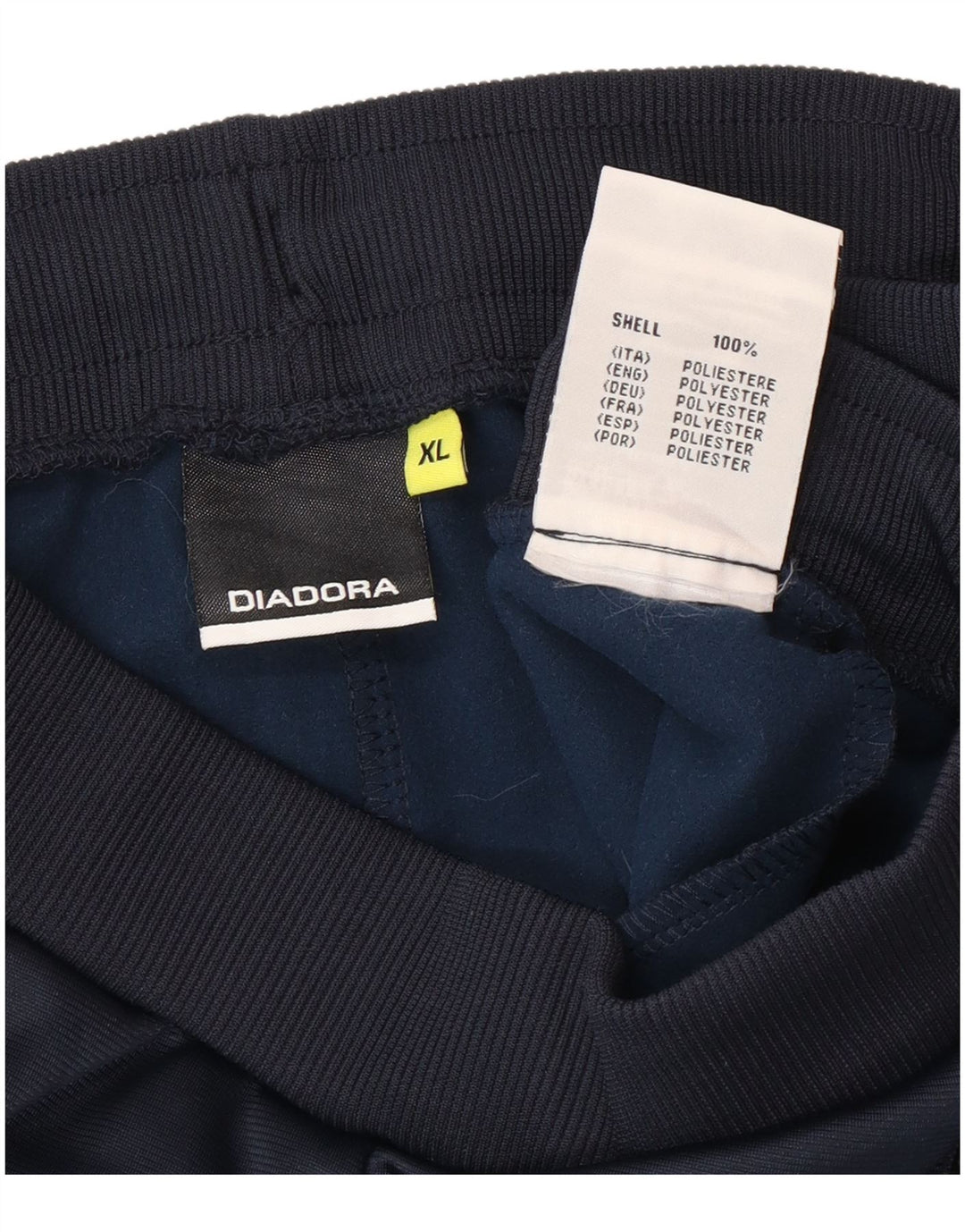 Diadora Pantalon De Survêtement Homme XL Bleu Marine Polyester