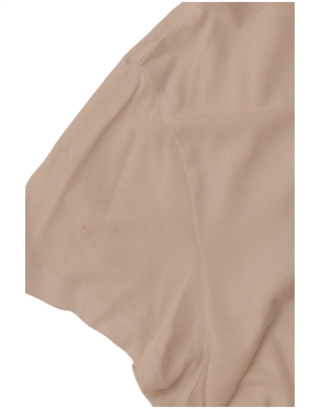 LEVI'S T-Shirt Graphique Femme UK 12 Coton Blanc Moyen