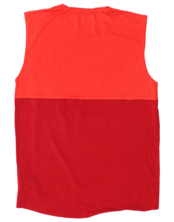 RUSSELL ATHLETIC Débardeur Dri-Power pour homme Petit Rouge Colorblock Polyester