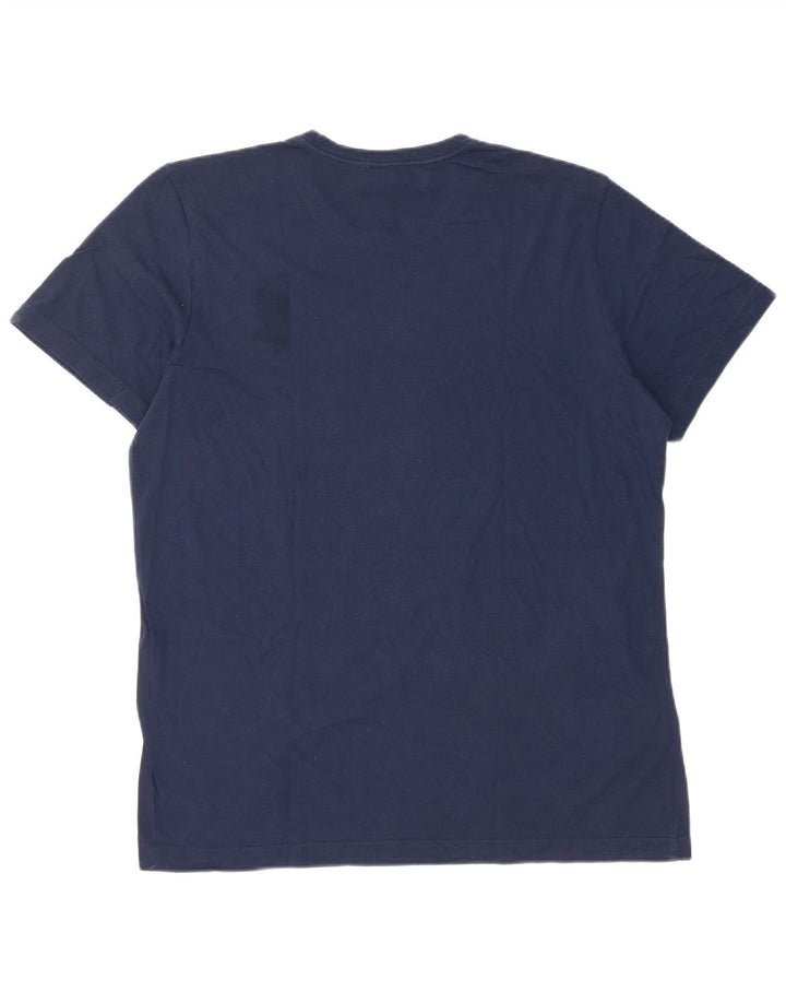 Adidas T-shirt graphique pour hommes, grand, bleu marine
