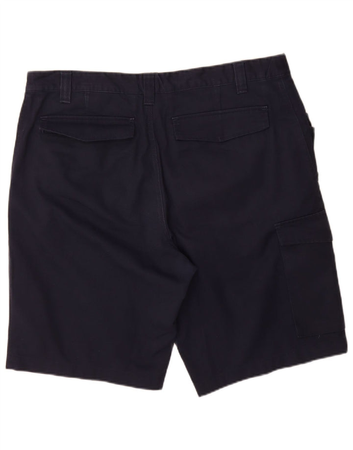 Russell Athletic Short cargo pour homme EU 54 2XL W38 Bleu marine Polyester
