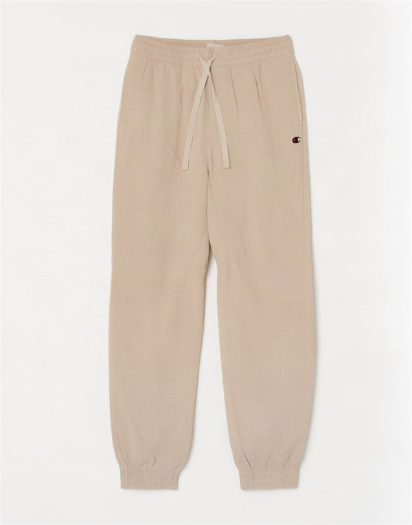 Champion Pantalon de survêtement graphique pour femme Beige moyen UK 12