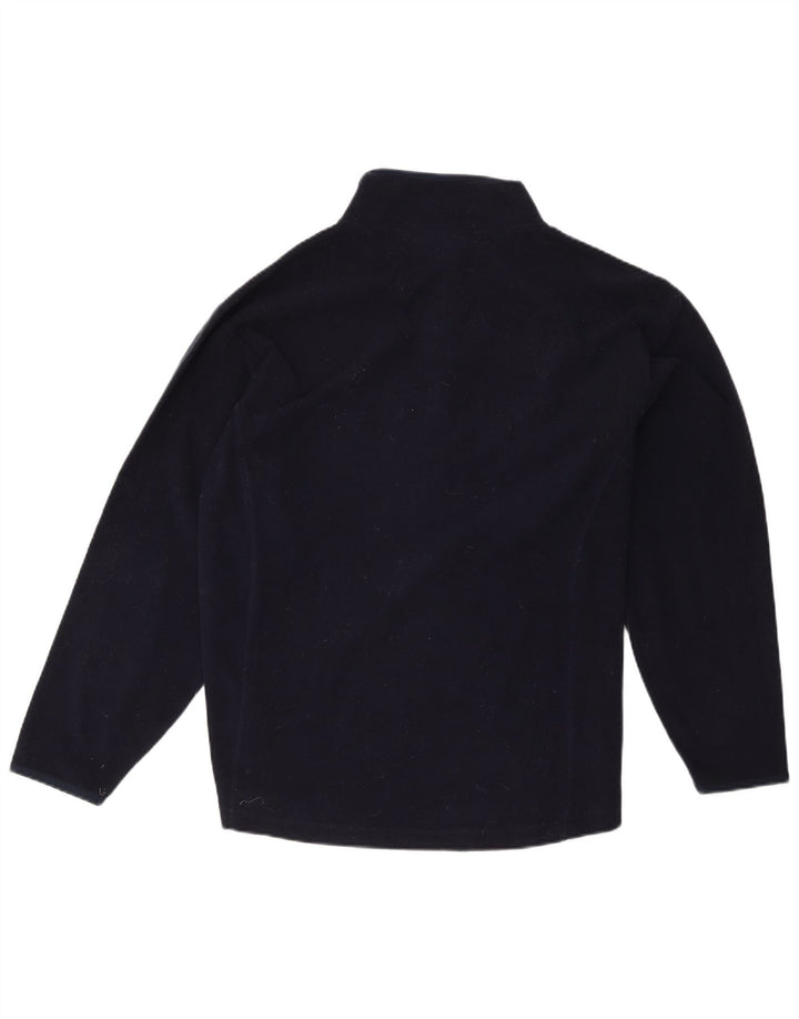 Fila Pull Polaire à Col Zippé Homme Bleu Marine Moyen Polyester