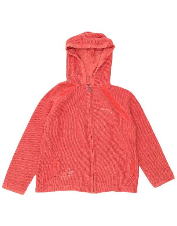 White Stuff Cardigan à capuche pour femme UK 20 2XL Rose Coton