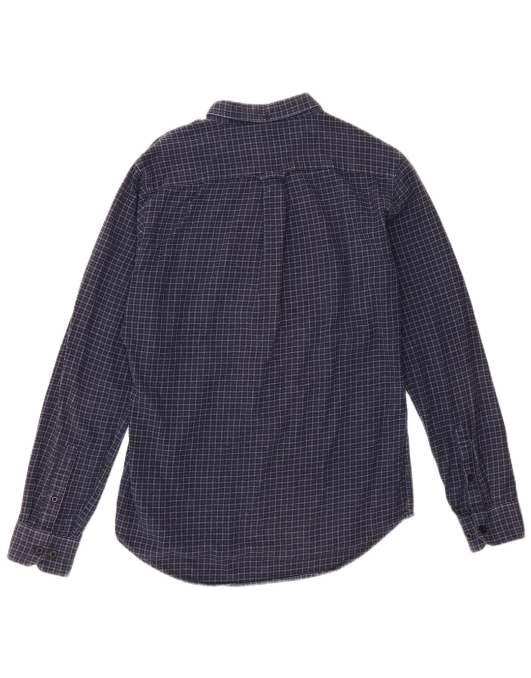 Farah Chemise Flanelle Homme Bleu Marine Moyen Carreaux Coton