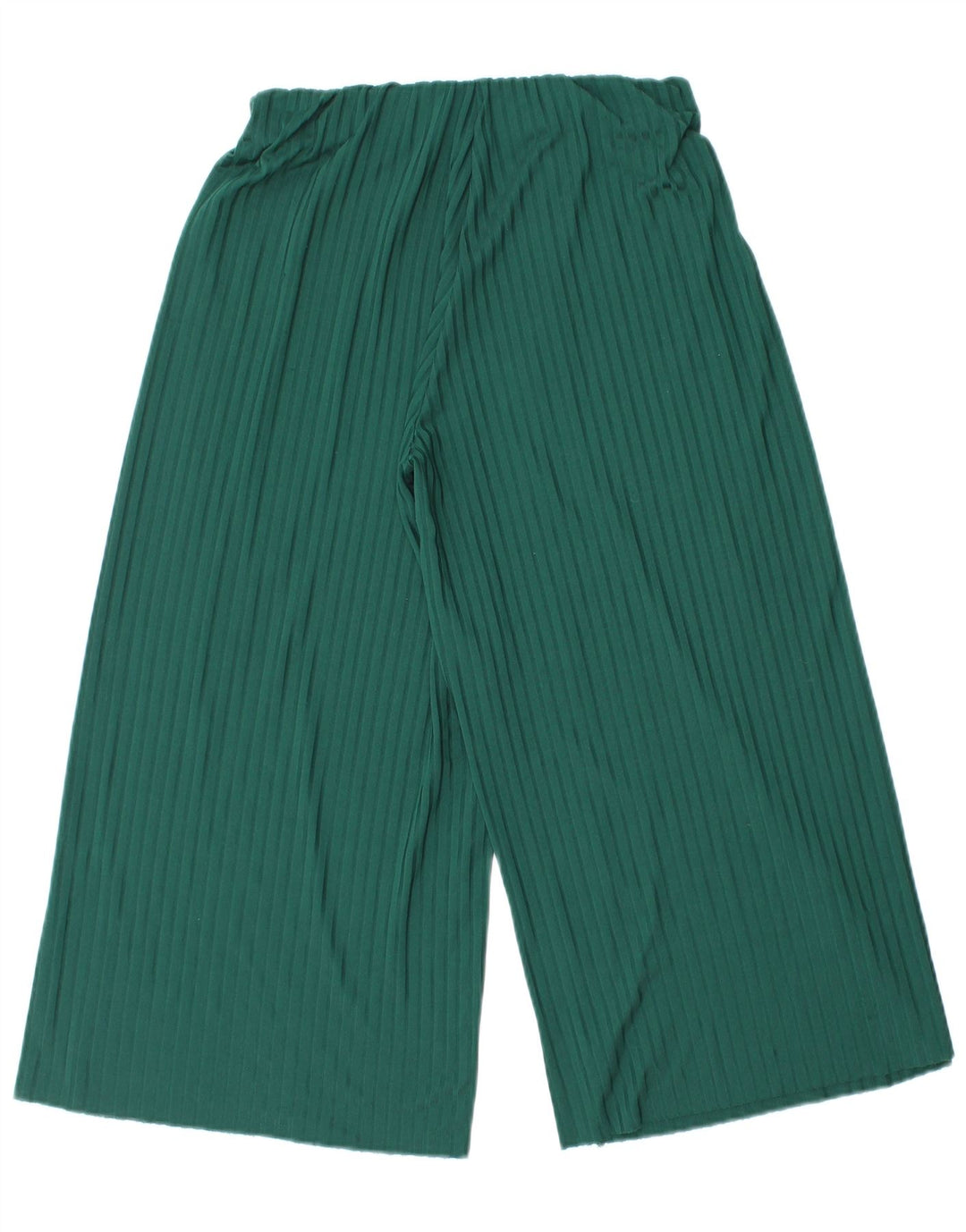 Pantalon Capri Femme Zara Petit W26 L22 Vert