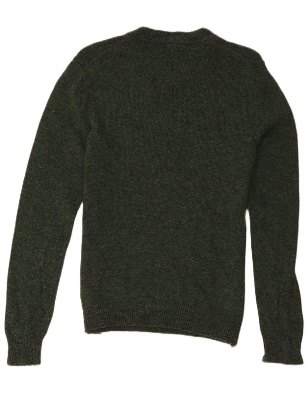 Farah Pull Col Rond Homme Vert Moyen Laine d'Agneau