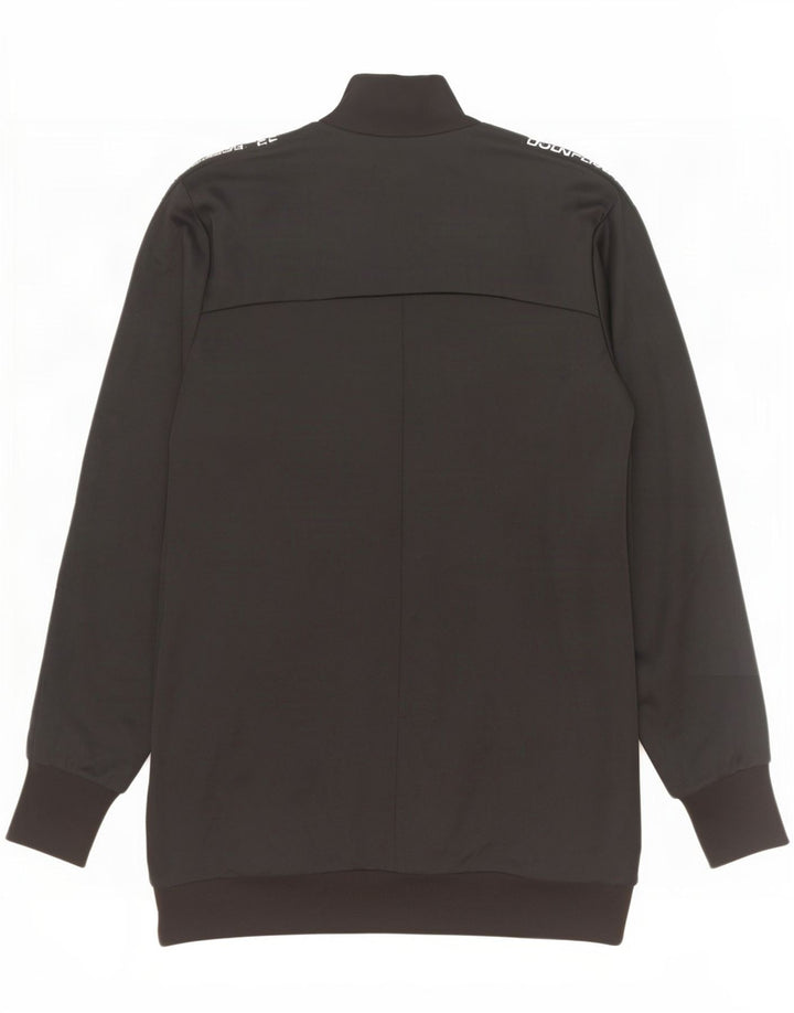 Diadora Veste de survêtement graphique pour femme UK 12 Medium Noir Polyester
