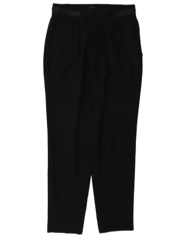 Zara Pantalon décontracté fuselé pour femme XS W24 L27 Noir
