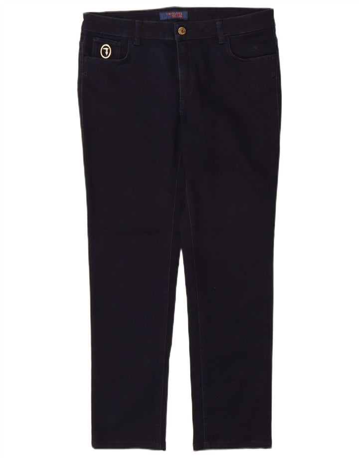Trussardi Pantalon Casual Slim W31 L28 Bleu Marine Femme