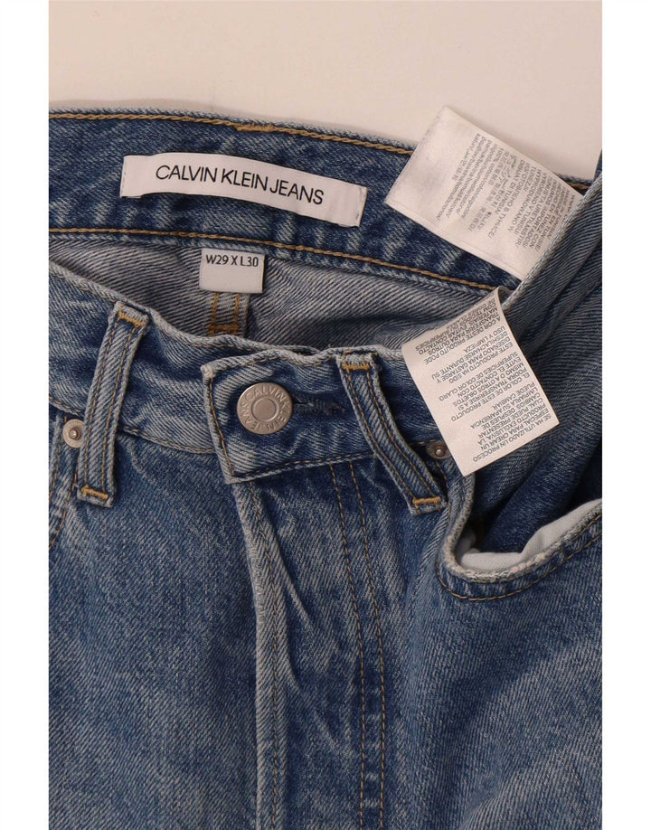 Calvin Klein Jean slim effet vieilli W29 L30 pour homme en coton bleu
