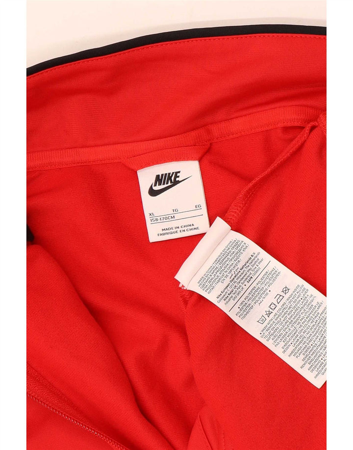 Nike Veste de survêtement pour garçon 13-14 ans XL Rouge Colorblock Polyester