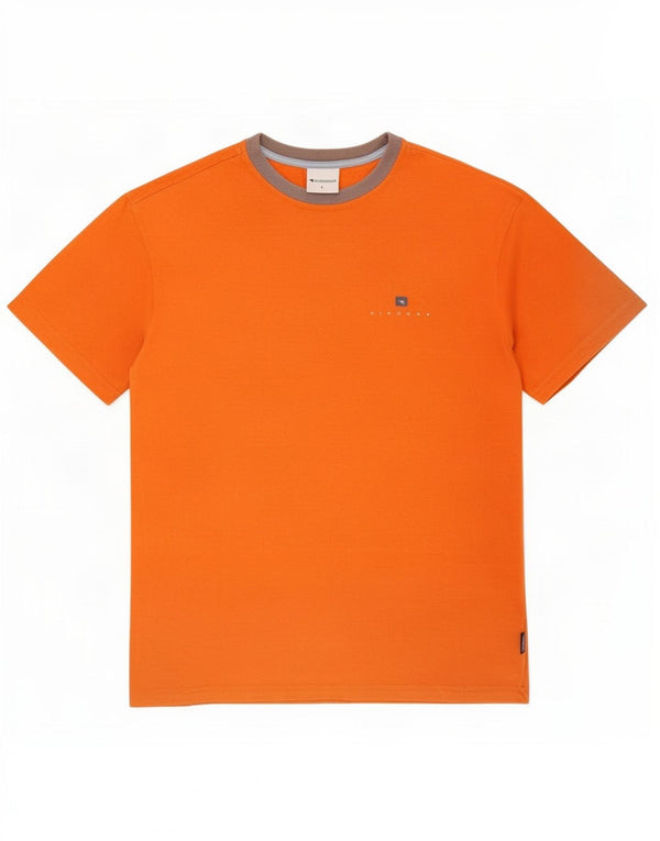 Diadora T-Shirt Homme Haut Large Orange Coton